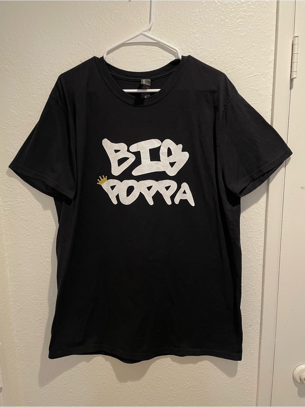 The Notorious BIG Big Poppa Black Graphic Tee Shirt Crown Men's XL